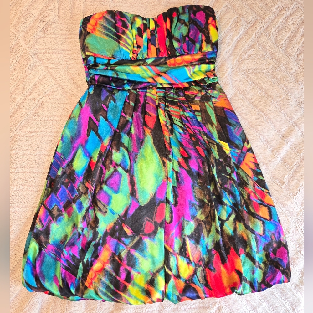 Macy's multi color dress by B. Darlin